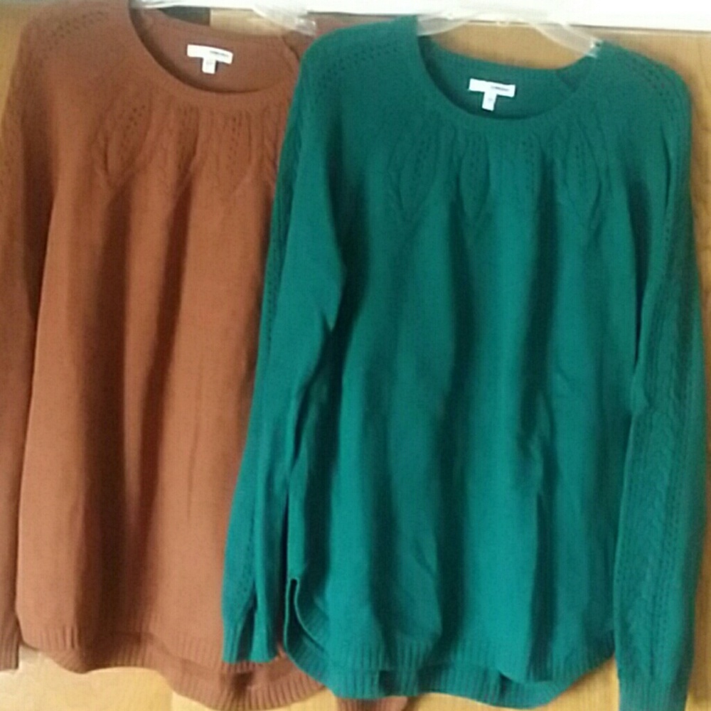 2 Tunic Sweaters